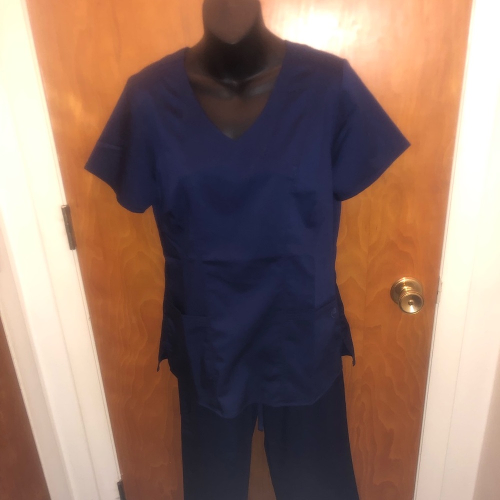 Purple label scrubs